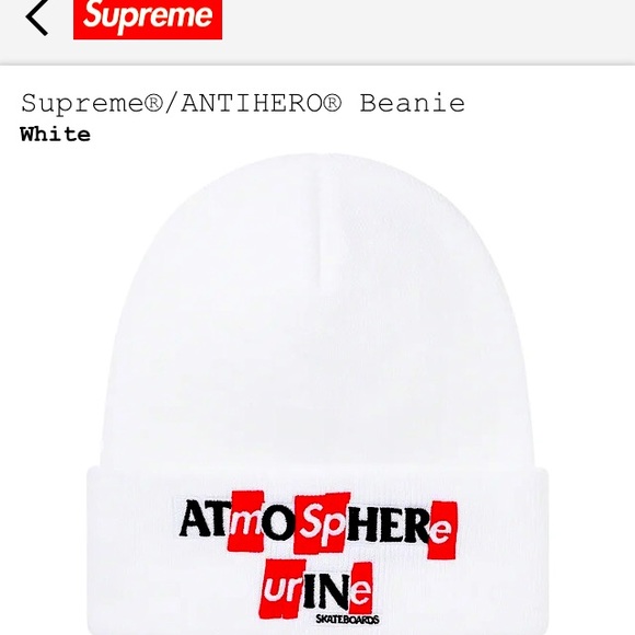 Antihero Collab Beanie Hat Cap 